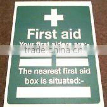 easy and clear first aid sign (M-CS069)