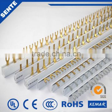 1m standard TUV assessed copper U type 1p2p3p4p Busbar