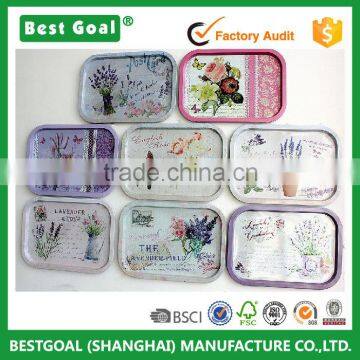 Decorative Metal art Tin Tray serving tray                        
                                                Quality Choice
                                                                    Supplier's Choice