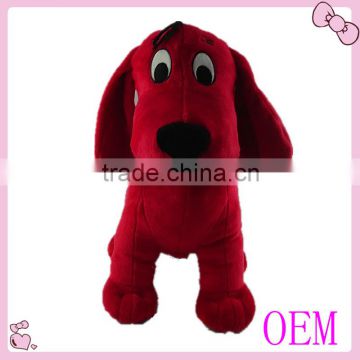 2016 custom plush dog toys with big ears