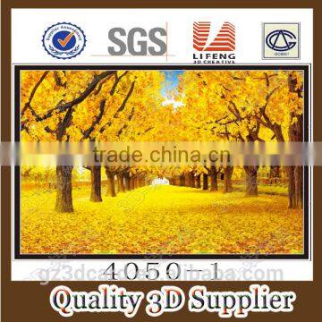 2016 Custom Plastic Moving Lenticular 3D Picture With Lake From China Factory photo-6