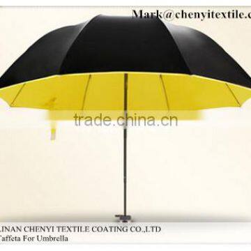 Competitive price 100%polyester umbrella taffeta fabric