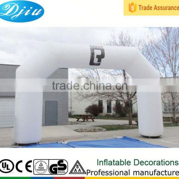 DJ-GM-35 white inflatable arch for Wedding Party Bridal Prom Garden Floral Decoration