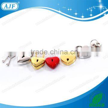 AJF colorful wholesale cute mini metal key diary notebook lock                        
                                                Quality Choice