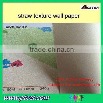 China High Quality Eco Solvent/UV Printable Embossed Wallpaper Glue
