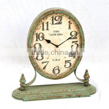 French Country Style Decorative Desk Antique Clocks photo-1