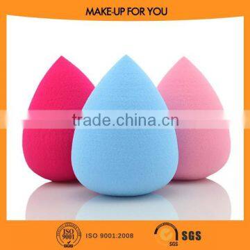 New Fashion Waterdrop Shape Sponge Powder Puff Makeuo Sponge Washable Free Samples