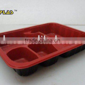 plastic disposable lunch box