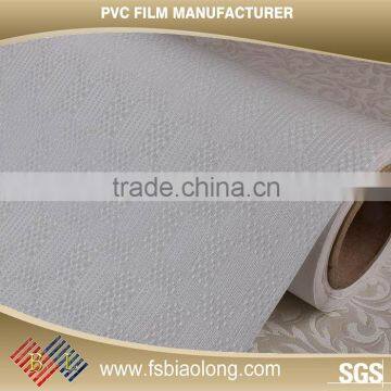 Embossed, Opaque Surface Treatment and Decorative Funtion PVC Bathroom Cabinet PVC Film