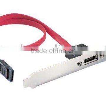 External SATA 1 Port PCI Bracket cable