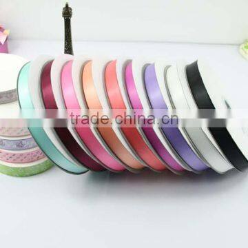 Wholesale gift packing satin decorative ribbon