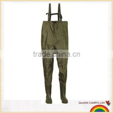 Nylon pvc fishing chest waders