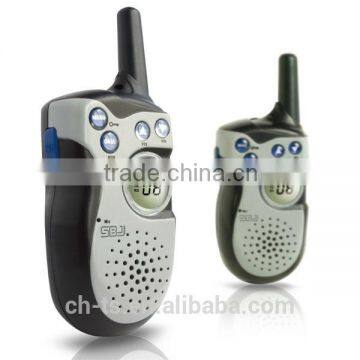 2 Pcs LCD 3km 8 Channels 2 way Radio Wireless Mini Walkie Talkie