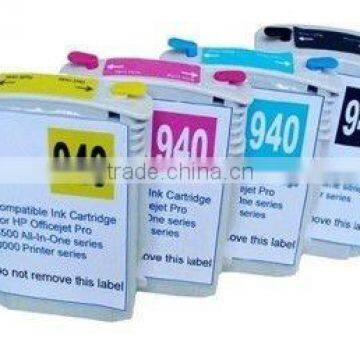 High quality compatible import refill ink cartridge for hp 940xl