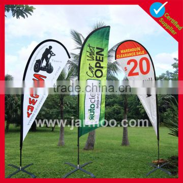 Cheap full color printing display flag