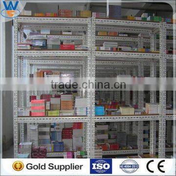 High qualitywarehouse light duty rack/boltless angle steel shelves for Family, Office and Factory Storage