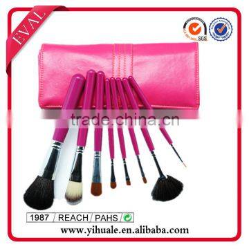 2016 hot sale 8pcs makeup brushes set