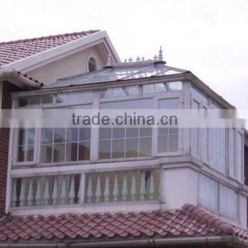 Outdoor alumium glass conservatory