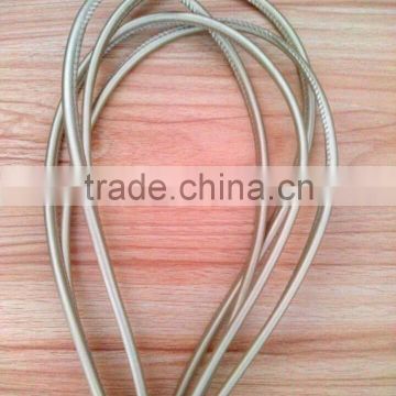 PU or genuine stitched leather cord in 6.0 and6.5 mm diameter