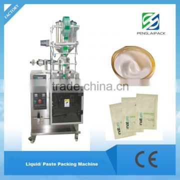 CE approved automatic cream paste sachet packing machine for honey