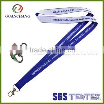Factory Cheap Custom Eco-friendly Woven id Card Lanyard for Nike Logo
