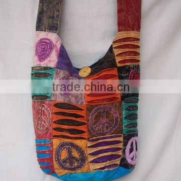 Wholesale Designer Thai Cotton Hobo HIPPIE Sling Bag Crossbody Bag