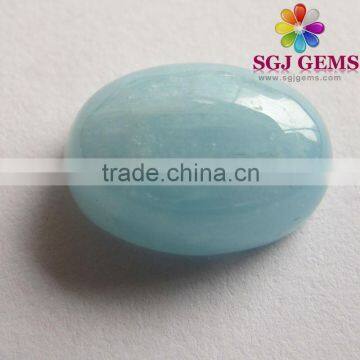 Dyed Color Jade Blue Color Jade Oval Cabochon Beads