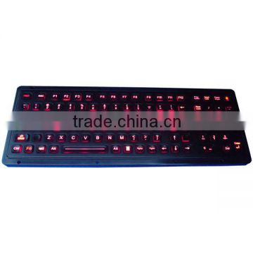 Stainless steel industrial military corrosion resistance keyboard with keypad