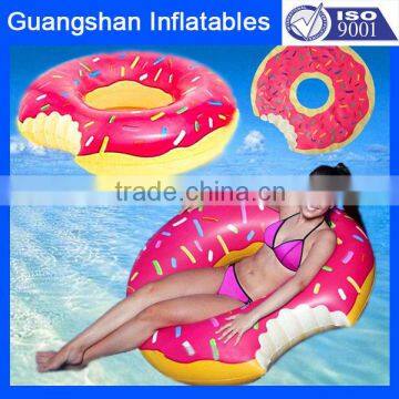 Adult Water Float Inflatable PINK Dount Swimming Ring