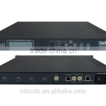 4 HDMI Encoder/IPTV MPEG4 Encoder/HDMI to H264 Encoder