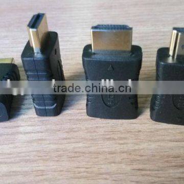 New product HDMI C type male to female 180 degree adapter