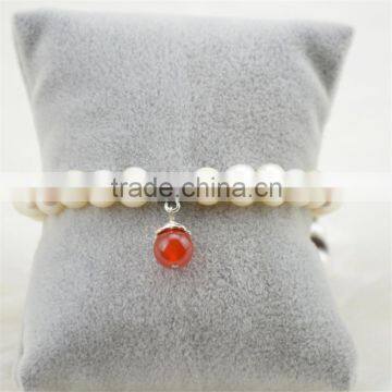 New Arrival White Freshwater Pearl Bracelet 2015 photo-4