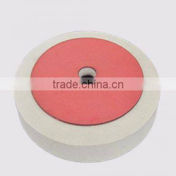 Felt discs polishing wheels