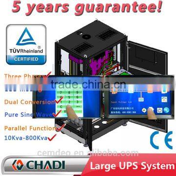 High pf Industrial 380v 400kva Ups Pure Sine Wave photo-5