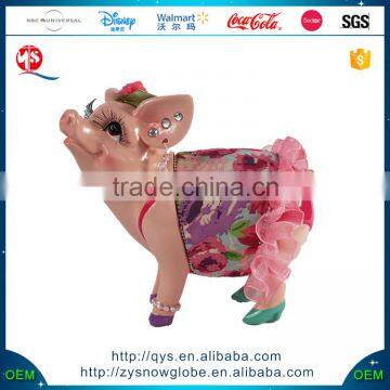 Charming painted Piggy Bank with Money Saving Box for Kids