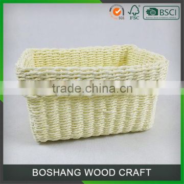 2016 Low Price Home Decor Zakka Storage Basket Woven