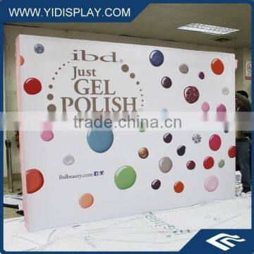 Portable exhibition backdrop system