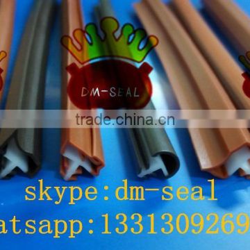 CO-extruded wooden door rubber seals