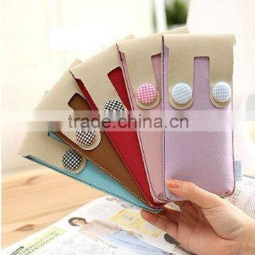 Newly trendy famous brand designer pencil bags for hot sale