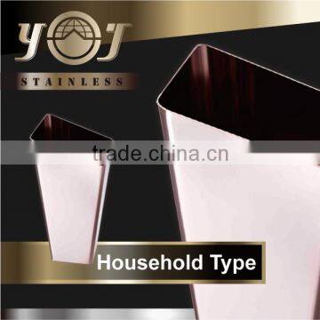 High Quality Modern Stainless Steel Single Flowe Vase