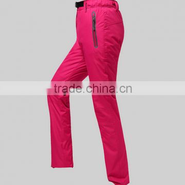 Directly Factory for Custom Women Pink Snow Pants