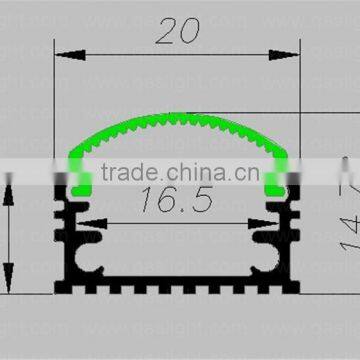 15x20mm LED Strip Aluminum Channel For Ceiling Or Pendent Light photo-6