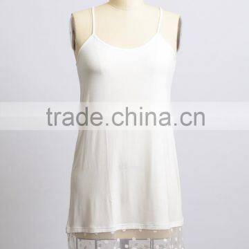 Latest Design Adjustable Strap Girls Dress Elastic Lace Slip Dress Extenders photo-4