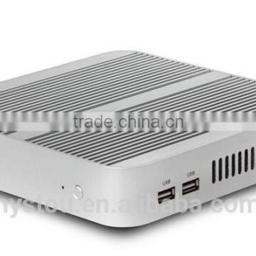 New Product Fanless Ubuntu Mini pc Windows i5 6200u Barebone Industrial Mini ITX Intel NUC photo-3