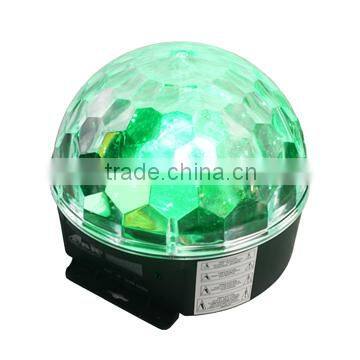 New Good Product Pro 6PCS 3W RGBWYP Crystal Magic Ball LED Disco Light photo-4
