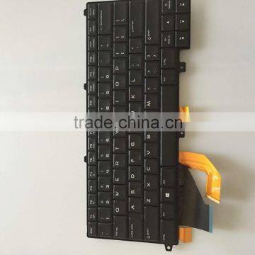 Laptop backlit keyboard for Dell Alienware M14x R3 DP/N:09KF83 O9KF83 PK130US1B00 NSK-LB0BC 01 US layout Black color