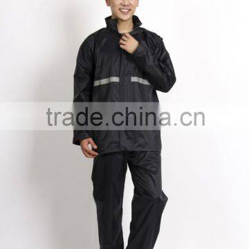 raincoat manufacturer OEM reflective one piece rain suit