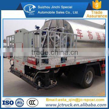Diesel Engine Type and Turbocharger Type LHD Asphalt Distribute Sprayer and Paving Crushed Stone Truck Preferential Price photo-2