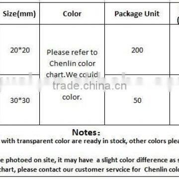 KC12 Suare 20*20 30*30mm Flat Back Sew on Acrylic Rhinestones for Fashion Decoration, Craft Making, Garment Bags Accessories photo-3
