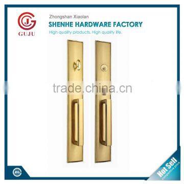 Luxury Brass mortise lock with handles